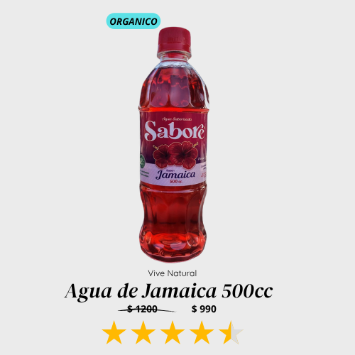 Agua de Jamaica 500cc